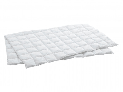 Пуховое одеяло Swiss Dream Basic 80 Caro Superlight (летнее) +24°С и выше, утиный пух, 135x200