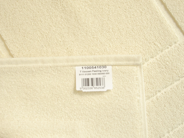 Хлопковый коврик VOSSEN Feeling ivory (103)